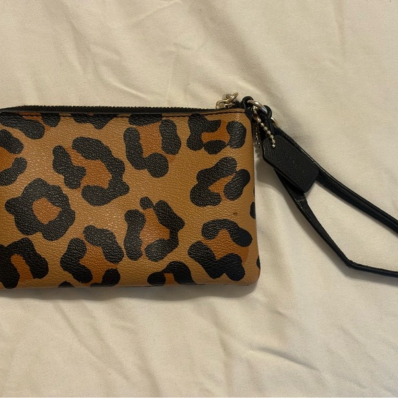 Coach Animal Print Wristlet - Picture 2 of 4